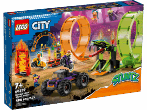 LEGO City Dubbele Looping Stuntarena (60339)
