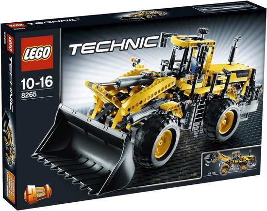 havik smal Ijver LEGO Technic Zware Graafmachine (8265) - Blokkenhuren.nl