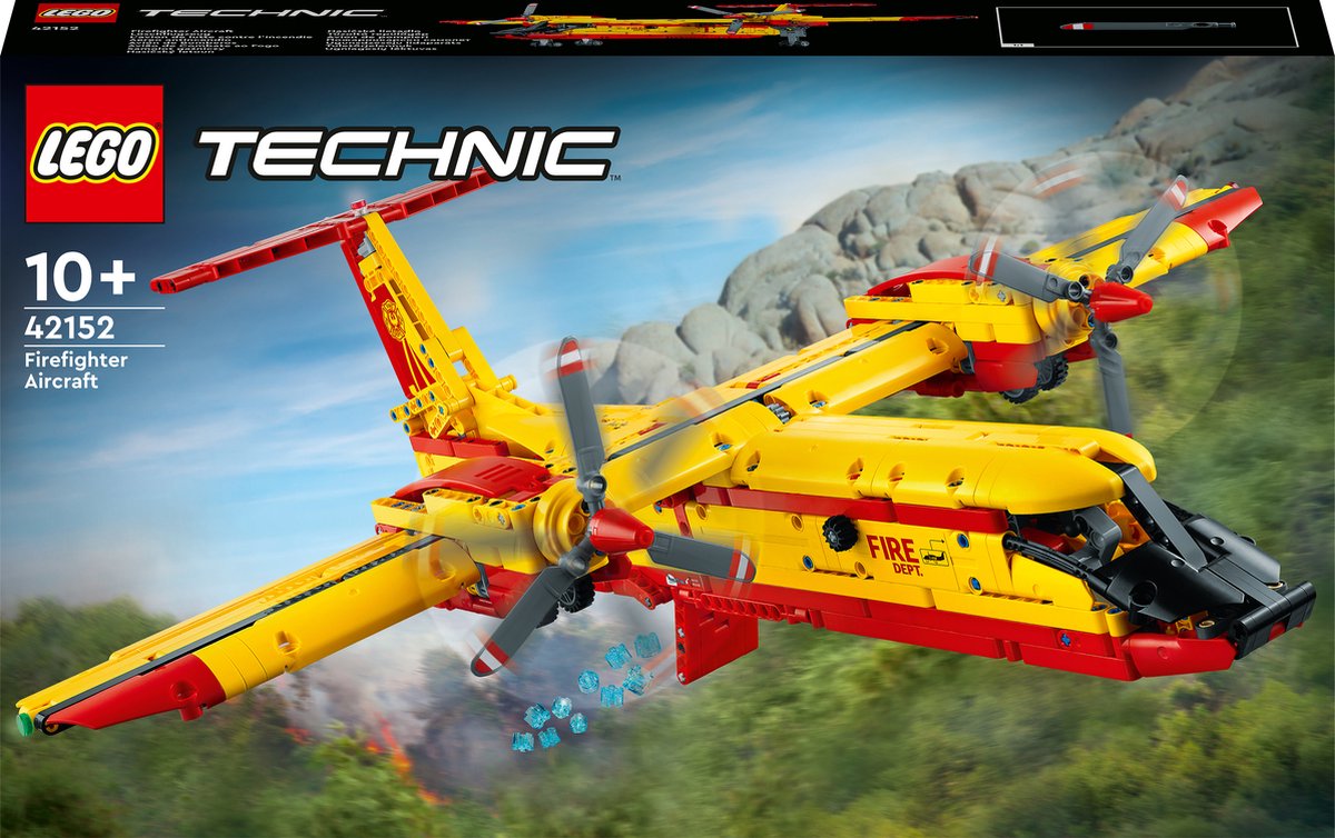 Wolkenkrabber meesterwerk Verschuiving LEGO Technic Brandweervliegtuig (42152) - Blokkenhuren.nl