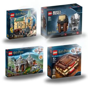 LEGO Gecombineerd #1 - Harry Potter Hagrid's Avonturen (76387 + 75947 + 30628 + 40412)