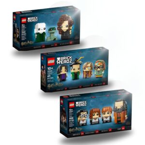 LEGO Gecombineerd #4 - Harry Potter Brickheadz (40560 + 40495 + 40496)