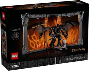 LEGO Icons Boekensteun: The Lord of the Rings – Balrog™ (10367)